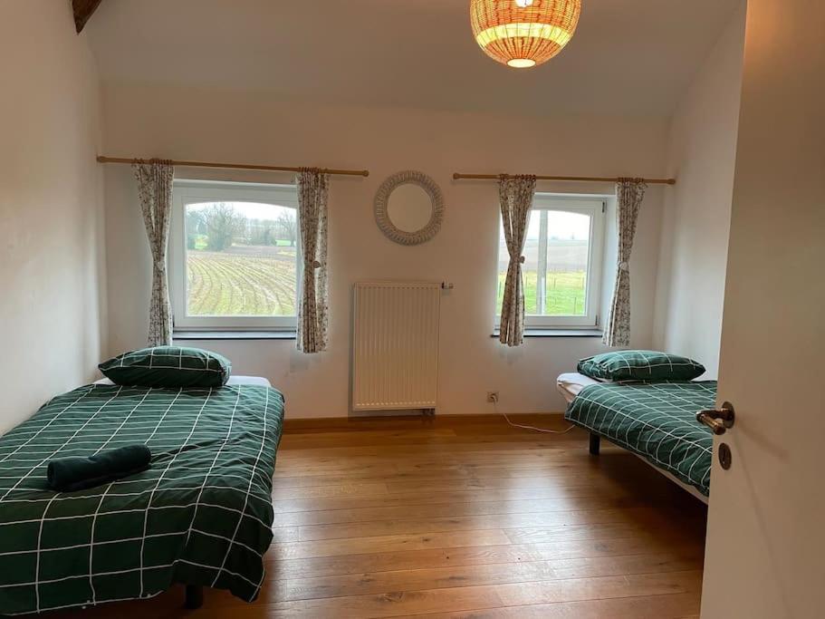Le Cottage - Maison De 6 A 8 Personnes - La Ferme Du Try Frasnes-lez-Gosselies المظهر الخارجي الصورة